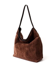 Un coeur（アンクール）の「【Un coeur/アンクール】K906019 SUEDE DRAPE ONE SHOULDER（ショルダーバッグ）」