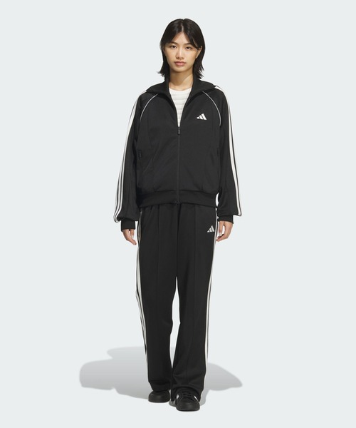 adidas(アディダス)の「STADIUM CHROME トラック パンツ / アディダス adidas(スウェットパンツ・レディース・ブラック系その他・X-LARGE/SMALL/MEDIUM/X-SMALL/XX-LARGE/LARGE)」の3枚目の写真