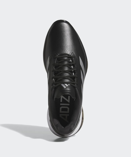 adidas(アディダス)の「アディゼロ ZG 25【adidas Golf/アディダスゴルフ】(スニーカー・メンズ・ブラック・24.5cm/25.5cm/26.5cm/27.5cm/28.5cm/25.0cm/26.0cm/27.0cm/28.0cm/29.0cm)」の2枚目の写真
