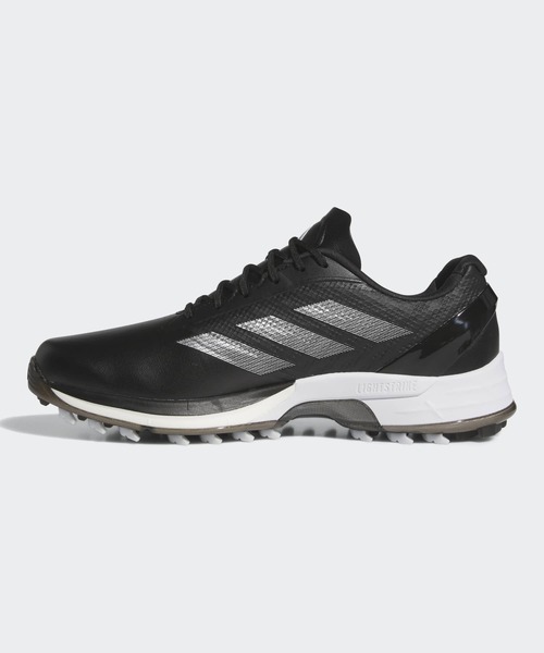 adidas(アディダス)の「アディゼロ ZG 25【adidas Golf/アディダスゴルフ】(スニーカー・メンズ・ブラック・24.5cm/25.5cm/26.5cm/27.5cm/28.5cm/25.0cm/26.0cm/27.0cm/28.0cm/29.0cm)」の6枚目の写真