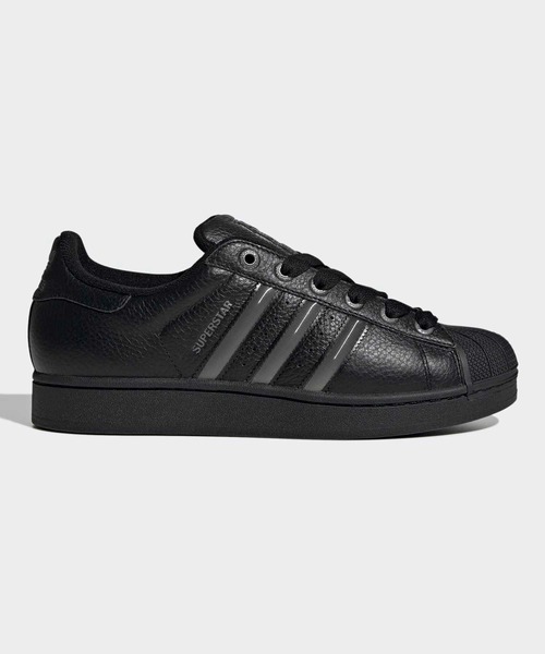 adidas(アディダス)の「スーパースターII / Superstar II / アディダスオリジナルス adidas Originals(スニーカー・メンズ・ブラック系その他・22.5cm/23.5cm/24.5cm/25.5cm/26.5cm/27.5cm/28.5cm/29.5cm/23.0cm/24.0cm/25.0cm/26.0cm/27.0cm/28.0cm/29.0cm/22.0cm)」の1枚目の写真