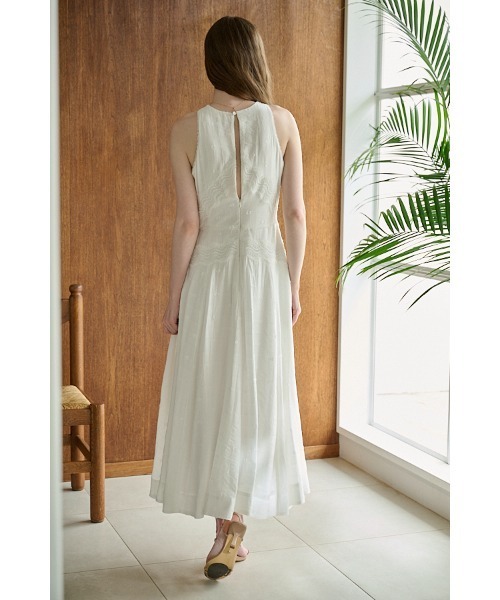 Estella.K(エステラケー)の「Florence Lace Dress ウェーブレーススウィッチングドレス(ワンピース・レディース・サックスブルー/ブラック/ホワイト・FREE)」の7枚目の写真