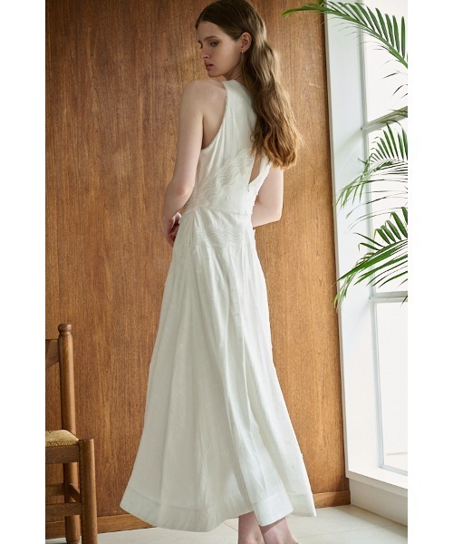 Estella.K(エステラケー)の「Florence Lace Dress ウェーブレーススウィッチングドレス(ワンピース・レディース・サックスブルー/ブラック/ホワイト・FREE)」の13枚目の写真