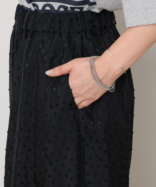 JOURNAL STANDARD LUXE(ジャーナルスタンダード ラックス)の「ドットJQ カームパンツ(その他パンツ・レディース・ネイビー/ブラック・FREE)」の12枚目の写真