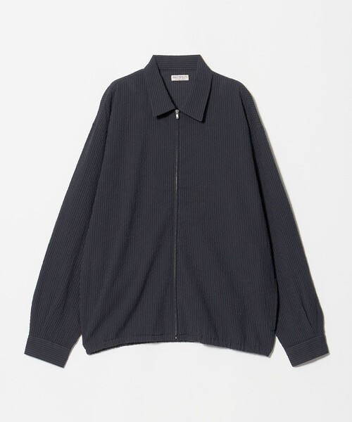 BEAUTY&YOUTH UNITED ARROWS（ビューティーアンドユースユナイテッドアローズ）の「アーバン サッカー チェック ジップ シャツ（シャツ/ブラウス・メンズ・ベージュ/ネイビー・XL/M/L/S）」の13枚目の写真