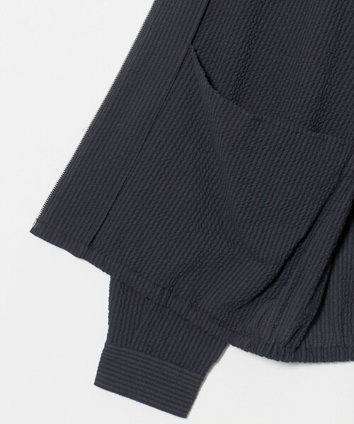 BEAUTY&YOUTH UNITED ARROWS（ビューティーアンドユースユナイテッドアローズ）の「アーバン サッカー チェック ジップ シャツ（シャツ/ブラウス・メンズ・ベージュ/ネイビー・XL/M/L/S）」の20枚目の写真