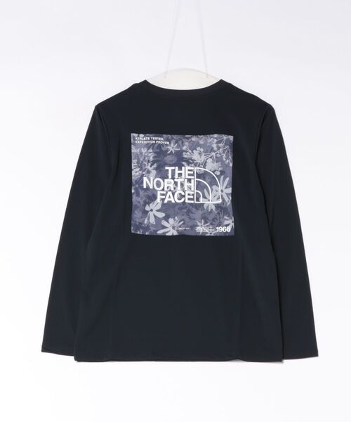 THE NORTH FACE(ザノースフェイス)の「THE NORTH FACE/ザ・ノース・フェイス L/S FL SQUARE LG T ロンT NTW82676(Tシャツ/カットソー・レディース・ホワイト/ブラック・XL/L/M/S)」の6枚目の写真