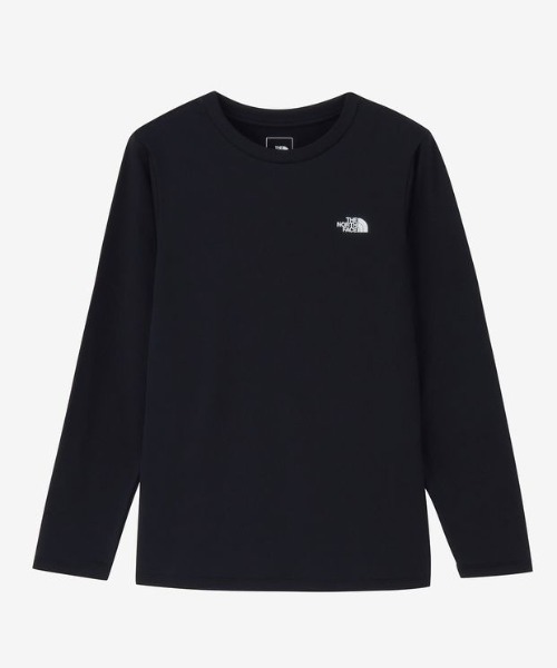THE NORTH FACE(ザノースフェイス)の「THE NORTH FACE/ザ・ノース・フェイス L/S FL SQUARE LG T ロンT NTW82676(Tシャツ/カットソー・レディース・ホワイト/ブラック・XL/L/M/S)」の4枚目の写真