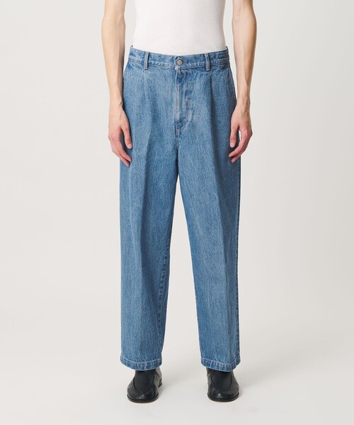 BEAUTY&YOUTH UNITED ARROWS（ビューティーアンドユースユナイテッドアローズ）の「ハイツイスト フェード デニム パンツ スタンダード NO.9（デニムパンツ・メンズ・ライトブルー・S/L/XL/M）」の6枚目の写真