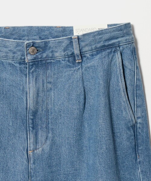 BEAUTY&YOUTH UNITED ARROWS（ビューティーアンドユースユナイテッドアローズ）の「ハイツイスト フェード デニム パンツ スタンダード NO.9（デニムパンツ・メンズ・ライトブルー・S/L/XL/M）」の11枚目の写真