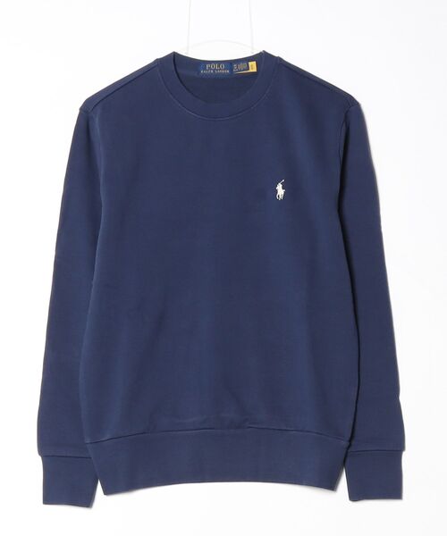 POLO RALPH LAUREN(ポロ ラルフ ローレン)の「ループバック フリース スウェットシャツ(スウェット・メンズ・ネイビー系1・S/M/L)」の3枚目の写真