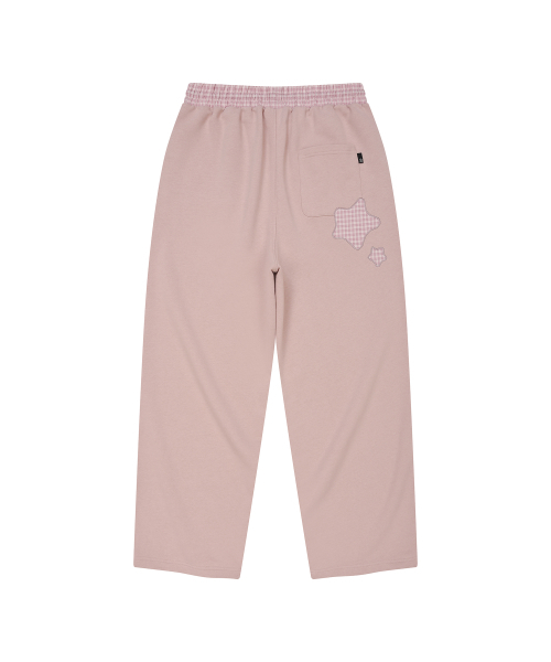 LMR(エルエムアール)の「スターモチーフポイントストリングスウェットパンツ PINK(スウェットパンツ・レディース・PINK・SMALL/MEDIUM/LARGE)」の3枚目の写真