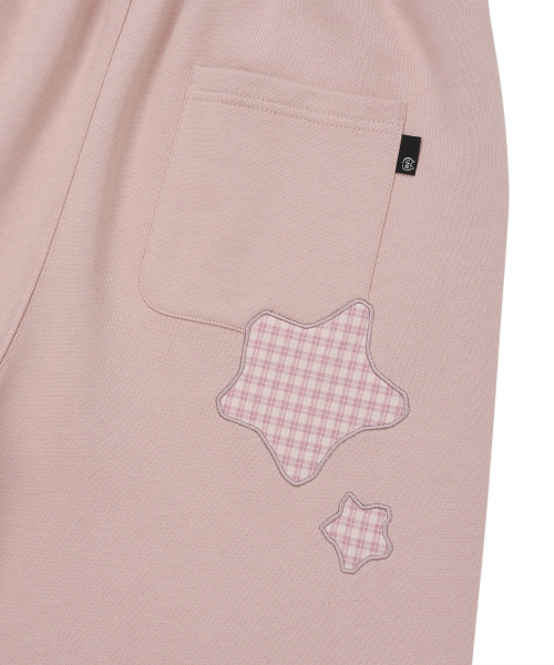 LMR(エルエムアール)の「スターモチーフポイントストリングスウェットパンツ PINK(スウェットパンツ・レディース・PINK・SMALL/MEDIUM/LARGE)」の6枚目の写真