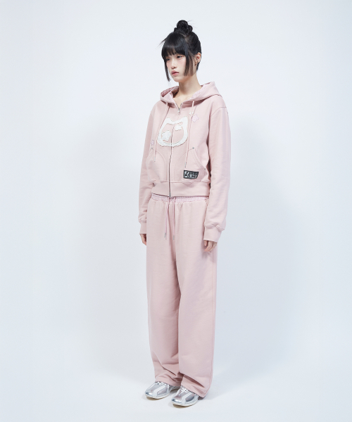 LMR(エルエムアール)の「スターモチーフポイントストリングスウェットパンツ PINK(スウェットパンツ・レディース・PINK・SMALL/MEDIUM/LARGE)」の11枚目の写真