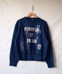 【KHOKI/コッキ】26fw-t-06 Hand-stitched sweatshirt