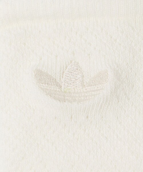 adidas Originals（アディダスオリジナルス）の「＜adidas Originals＞クロシェ クルーソックス 2ペア（ソックス/靴下・レディース・オフホワイト・M）」の4枚目の写真