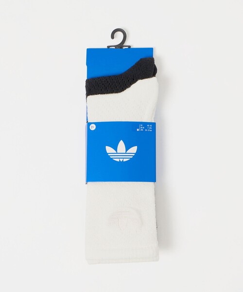 adidas Originals（アディダスオリジナルス）の「＜adidas Originals＞クロシェ クルーソックス 2ペア（ソックス/靴下・レディース・オフホワイト・M）」の8枚目の写真