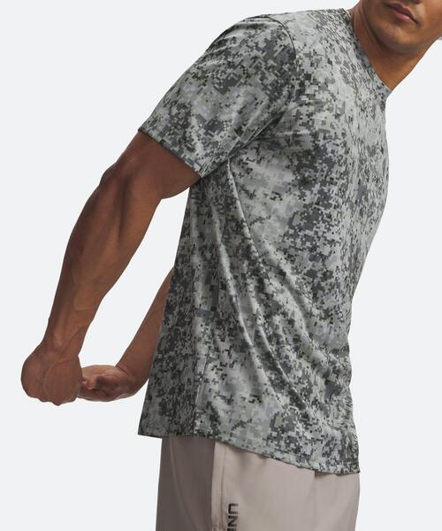 UNDER ARMOUR(アンダーアーマー)の「UAテック プリント ショートスリーブ Tシャツ(トレーニング/メンズ)(Tシャツ/カットソー・メンズ・グレー系その他・3XL/2XL/M/L/S/XL)」の3枚目の写真