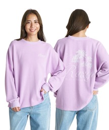 ROXY RISE & SHINE ワッフルニット長袖Tシャツ ロンT 【2026年秋冬モデル】/ロキシー