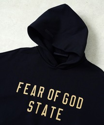 "08"≪FOG ESSENTIALS≫裏起毛 スウェット フロントロゴ プルオーバーパーカー