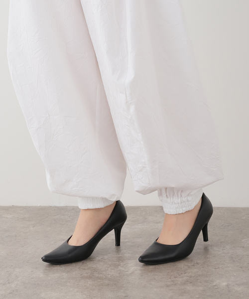 journal standard L'essage(ジャーナルスタンダードレサージュ)の「ROHE/ローエ Volume crushed cotton trousers パンツ(その他パンツ・レディース・ホワイト・36/34)」の9枚目の写真
