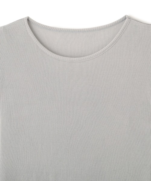 ETRE TOKYO(エトレトウキョウ)の「DEPENDREシアーロンTee(Tシャツ/カットソー・レディース・ブラック/アイボリー/グレー系その他/ホワイト・FREE)」の13枚目の写真