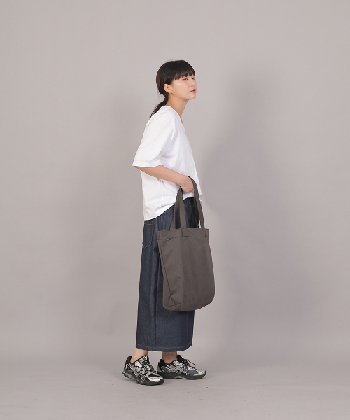 SAINTCREW(セントクルー)の「ポケットレスビッグサイズトラペーズエコバッグBPL-164ダークグレー(エコバッグ/サブバッグ・レディース・その他・フリー)」の7枚目の写真
