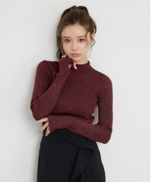 【累計30,000枚突破!】サムホールウォッシャブルハイネックニットトップス 秋服 冬服 ベストセラー