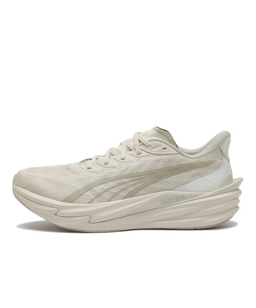 PUMA(プーマ)の「DEVIATE NITRO 4 312123-14(スニーカー・メンズ・ホワイト・26.5cm/27.0cm/27.5cm/28.0cm)」の1枚目の写真