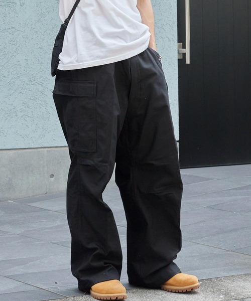 2AM(ツーエイエム)の「USタイプ M51 フィールドパンツ(カーゴパンツ・メンズ・ブラック・M)」の4枚目の写真