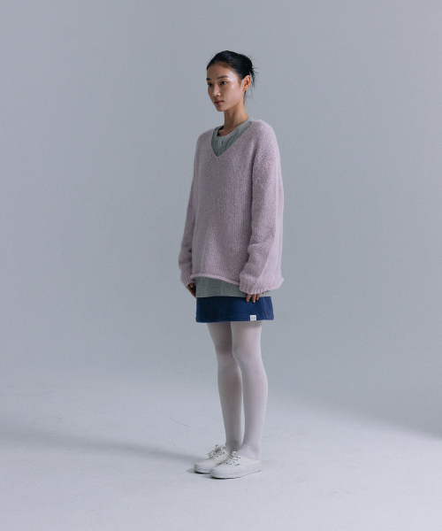haag(ヘイグ)の「a deep V knit (pale pink)(ニット/セーター・レディース・その他・FREE)」の8枚目の写真
