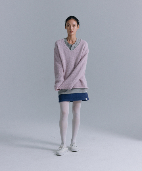 haag(ヘイグ)の「a deep V knit (pale pink)(ニット/セーター・レディース・その他・FREE)」の9枚目の写真