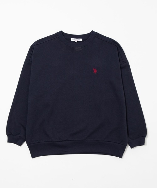 U.S. POLO ASSN.(ユーエスポロアッスン)の「WEGO/【26年秋冬新作】U.S.POLO ASSN.ダンボールスウェット(スウェット・レディース・アイボリー/杢グレー/ブラウン/ネイビー/ライトピンク/ダークグリーン・LARGE/MEDIUM/X-LARGE)」の12枚目の写真