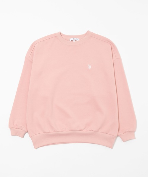 U.S. POLO ASSN.(ユーエスポロアッスン)の「WEGO/【26年秋冬新作】U.S.POLO ASSN.ダンボールスウェット(スウェット・レディース・アイボリー/杢グレー/ブラウン/ネイビー/ライトピンク/ダークグリーン・LARGE/MEDIUM/X-LARGE)」の14枚目の写真