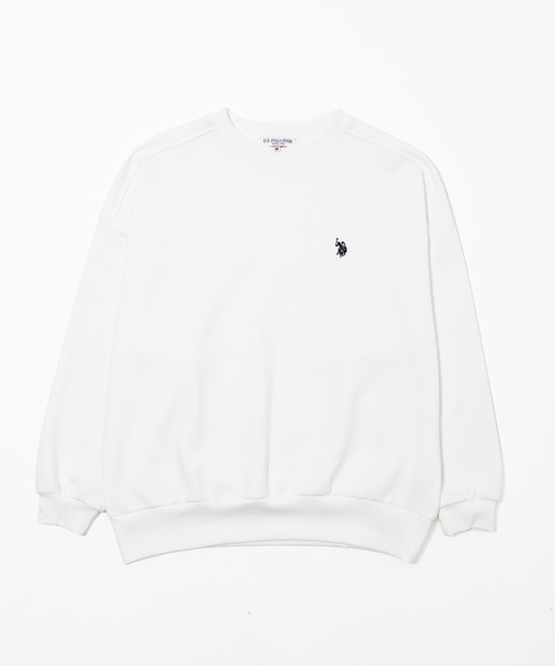 U.S. POLO ASSN.(ユーエスポロアッスン)の「WEGO/【26年秋冬新作】U.S.POLO ASSN.ダンボールスウェット(スウェット・レディース・アイボリー/杢グレー/ブラウン/ネイビー/ライトピンク/ダークグリーン・LARGE/MEDIUM/X-LARGE)」の15枚目の写真
