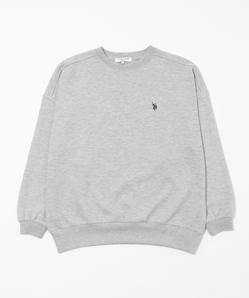 U.S. POLO ASSN.(ユーエスポロアッスン)の「WEGO/【26年秋冬新作】U.S.POLO ASSN.ダンボールスウェット(スウェット・レディース・アイボリー/杢グレー/ブラウン/ネイビー/ライトピンク/ダークグリーン・LARGE/MEDIUM/X-LARGE)」の16枚目の写真