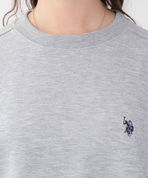 U.S. POLO ASSN.(ユーエスポロアッスン)の「WEGO/【26年秋冬新作】U.S.POLO ASSN.ダンボールスウェット(スウェット・レディース・アイボリー/杢グレー/ブラウン/ネイビー/ライトピンク/ダークグリーン・LARGE/MEDIUM/X-LARGE)」の20枚目の写真