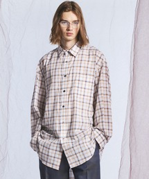 《UNISEX》【イタリアンデッドストックファブリック】プライムオーバーレギュラーカラーシャツコート/【Italian Dead Stock Fabric】Prime-Over Regular Collar Shirt Coat【MAISON SPECIAL/メゾンスペシャル】