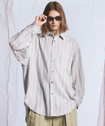 《UNISEX》【イタリアンデッドストックファブリック】プライムオーバーレギュラーカラーシャツコート/【Italian Dead Stock Fabric】Prime-Over Regular Collar Shirt Coat【MAISON SPECIAL/メゾンスペシャル】
