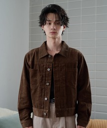 sedacle（セダクル）の「Vintage Corduroy Trucker Jacket／ヴィンテージ コーデュロイ トラッカージャケット（デニムジャケット）」
