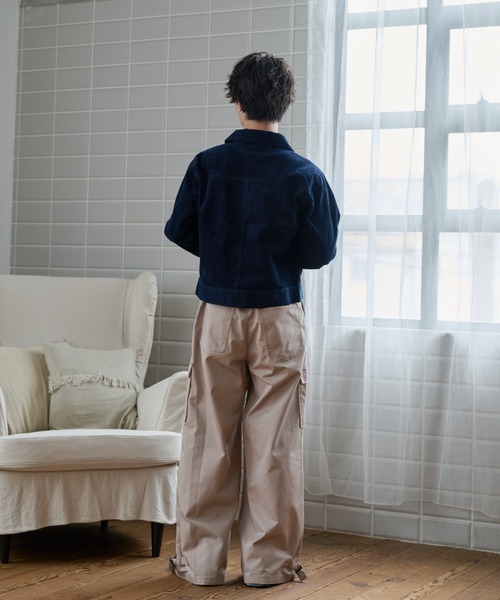 sedacle(セダクル)の「Vintage Corduroy Trucker Jacket/ヴィンテージ コーデュロイ トラッカージャケット(デニムジャケット・メンズ・ネイビー/キャメル・MEDIUM/LARGE/SMALL)」の22枚目の写真
