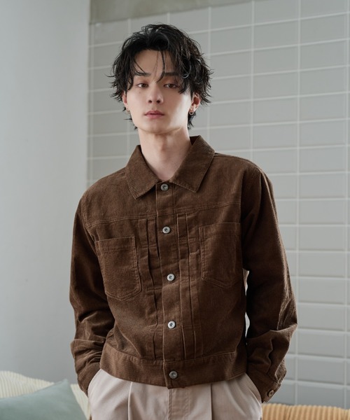 Vintage Corduroy Trucker Jacket／ヴィンテージ コーデュロイ