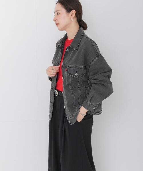 Levi's(リーバイス)の「Levi’s 90S TRUCKER(デニムジャケット・レディース・スミクロ・SMALL)」の3枚目の写真