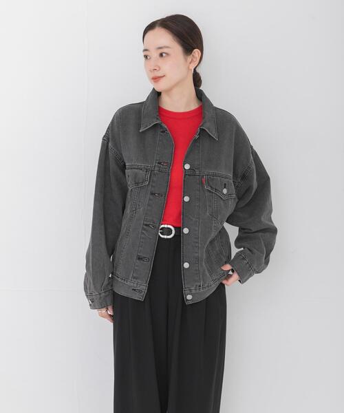 Levi's(リーバイス)の「Levi’s 90S TRUCKER(デニムジャケット・レディース・スミクロ・SMALL)」の6枚目の写真
