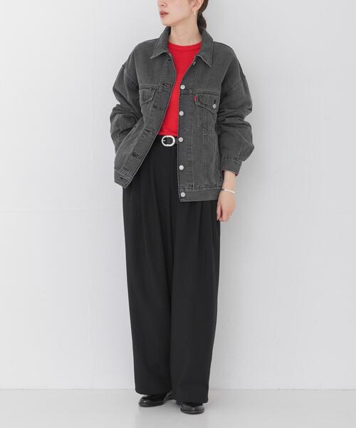 Levi's(リーバイス)の「Levi’s 90S TRUCKER(デニムジャケット・レディース・スミクロ・SMALL)」の7枚目の写真