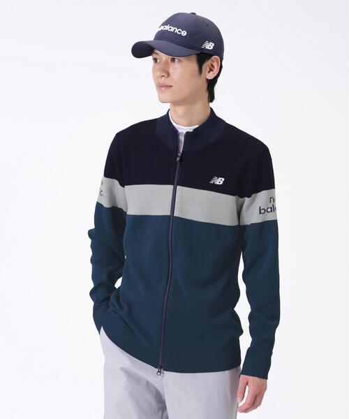 New Balance Golf｜ニューバランスゴルフのブルゾン（ブルー・ネイビー