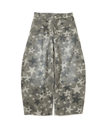 スターカモ パターン カーブパンツ / J STAR CAMO PATTERN CURVE PT