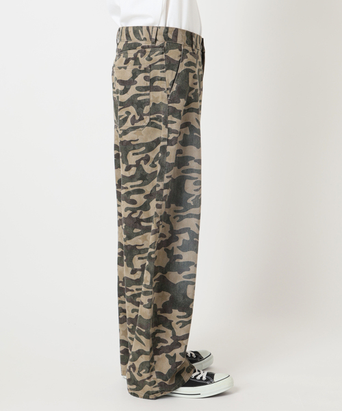 JOINT WORKS（ジョイントワークス）の「スターカモ パターン カーブパンツ / J STAR CAMO PATTERN CURVE PT（デニムパンツ・レディース・ベージュ系その他/オリーブ・LARGE/MEDIUM）」の7枚目の写真