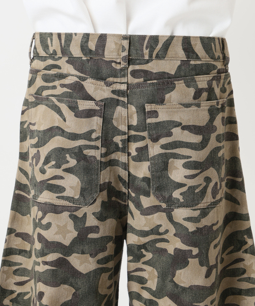 JOINT WORKS（ジョイントワークス）の「スターカモ パターン カーブパンツ / J STAR CAMO PATTERN CURVE PT（デニムパンツ・レディース・ベージュ系その他/オリーブ・LARGE/MEDIUM）」の11枚目の写真