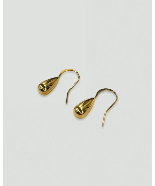kiehtova(キエトヴァ)の「【kiehtova】DEW SHAPE PIERCE/デュー シェイプ ピアス(ピアス(両耳用)・レディース・ゴールド/シルバー・FREE)」の6枚目の写真
